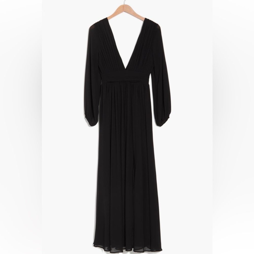 Elegant Black Maxi Dress